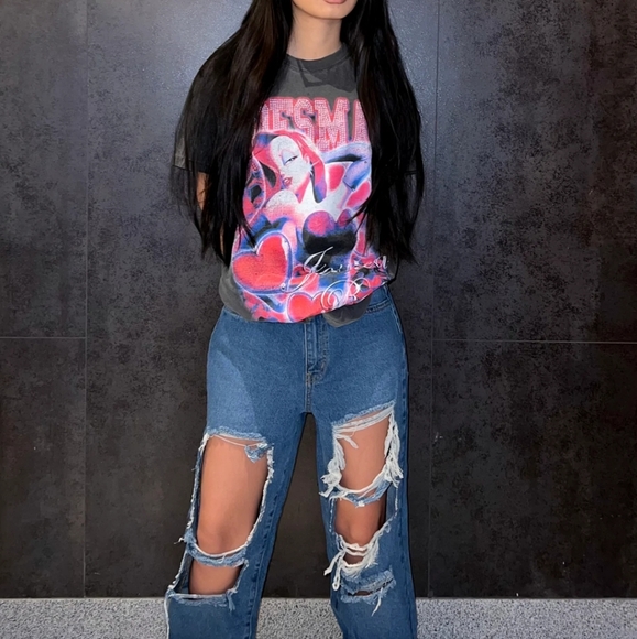 Fashionnova ripped denim - Picture 4 of 5